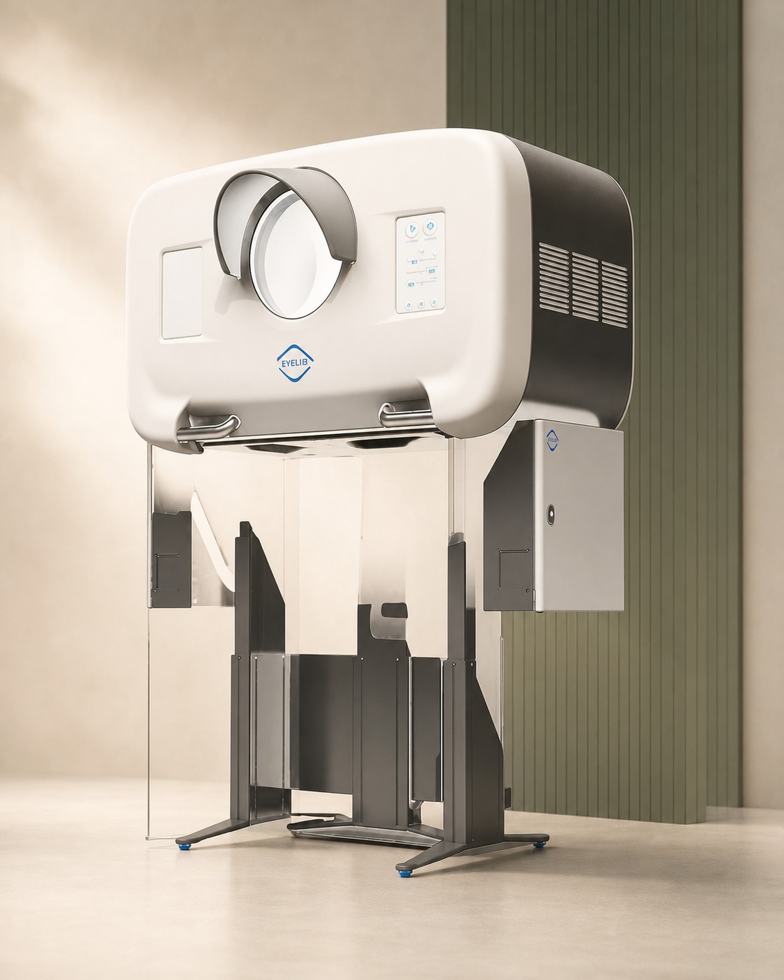 Dispositivo diagnostico Eye.Lib per lo screening oftalmico automatizzato